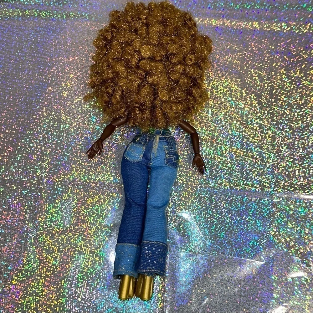L.O.L. Surprise! LOL Surprise OMG Movie Magic SOUL AGENT Doll Gold Afro RARE
